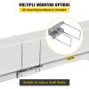 VEVOR Boat Trailer Guide-on, 60", 2PCS Steel Trailer Post Guide ons, w/White PVC Tube Covers, Complete Mounting Accessories Included, for Ski Boat