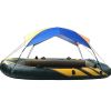 PVC Fishing Inflatable Boat Sun Shade Tent For 3-person 295X137*43CM Boats Tent Sun Shelter Sun Canopy Beach Sunshade Tent