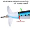 Nuguri Topwater Fishing Lures Set Whopper Plopper Bass Lures with Floating Rotating Tail Fish Bait Lures Hard Bait Hook/Fish Tackle Bait for Freshwate