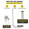 VEVOR Boat Trailer Guide-on, 60", 2PCS Steel Trailer Post Guide ons, w/White PVC Tube Covers, Complete Mounting Accessories Included, for Ski Boat
