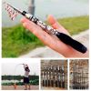 Mini 1.0m-2.3m Portable Telescopic Fishing Rod Spinning Carbon Fish Hand Fishing Tackle Sea Rod Fishing Pole