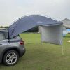 Outdoor Waterproof Tent Awning Durable Car SUV Sedan Camping Anti-UV Tent For Self-driving Camping Traveling Sun Shade Dropship