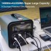 FF Flashfish 230V Portable Power Station 550Wh Solar Generator 600W(Peak 1000W) AC Outdoor Socket RV Van Camping Fishing Home