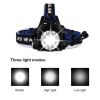 azk20 8000LM Led Headlamps Head Lights Waterproof Head Flashlight Forehead Head Headlights Torch Hunting Mining Fishing Light