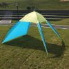 Camping Awning Tent Waterproof UV Canopy Tent Outdoors Tourist Tent Beach Shelter Sun Shade Tent For Fishing Camping Travel