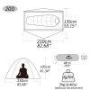 Naturehike Camping Tent 1 Person Ultralight Waterproof Cycling Tent 3 Season Outdoor Travel Fishing Tent Hiking Backpacking Tent